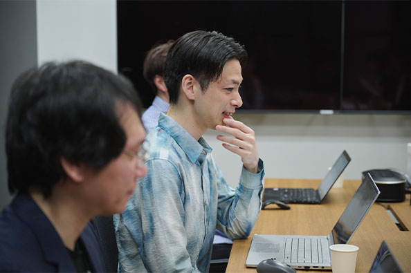 奥川様 小林様 三木様 横に並ぶ姿