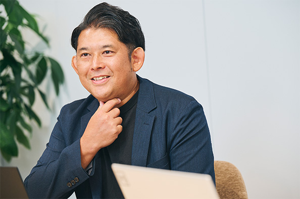 高橋様　話す様子